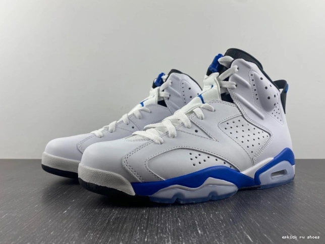 Cheap Blue Retro Air Sport 6 (2014) 384664-107 Jordan 0716